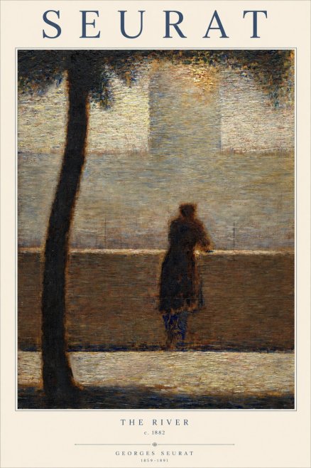 Seurat The River No1 - Poszter