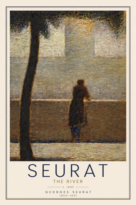 Seurat The River No3 - Poszter
