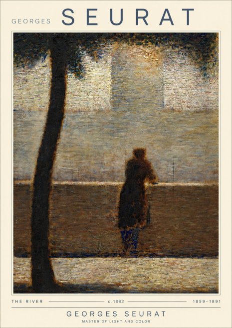 Seurat The River No4 - Poszter