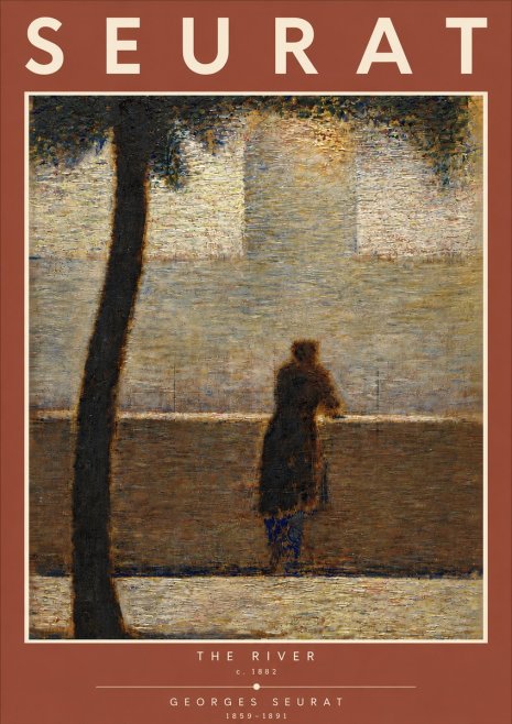 Seurat The River No5 - Poszter