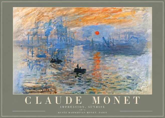 Monet Impression, Sunrise I No5 - Poszter