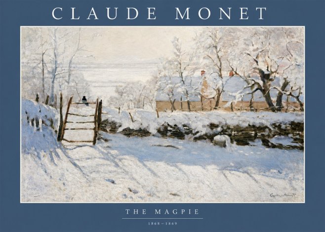 Monet The Magpie No2 - Poszter