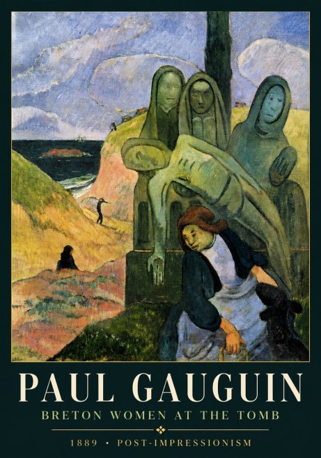 Paul Gauguin The Loss (Te Arii Voyeuse) No5 - Poszter