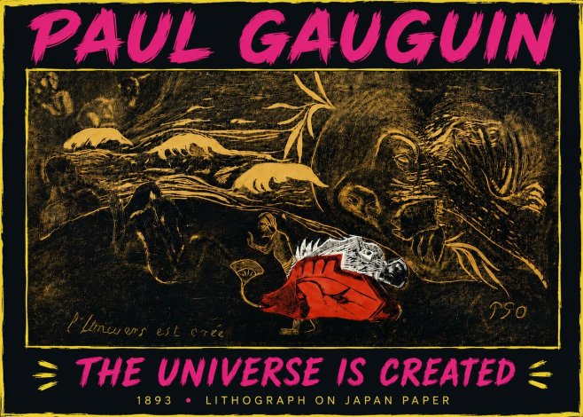 Paul Gauguin The Universe Is Created III No6 - Poszter