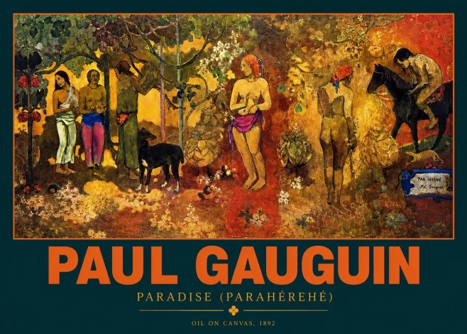 Paul Gauguin Paradise (Parahéréhé) No2 - Poszter
