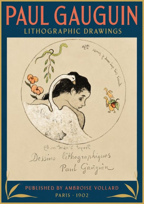 Paul Gauguin Dessins Lithographiques No3 - Poszter