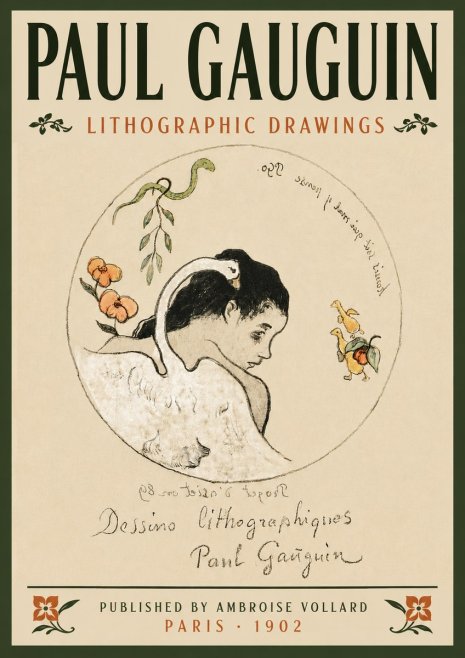 Paul Gauguin Dessins Lithographiques No6 - Poszter