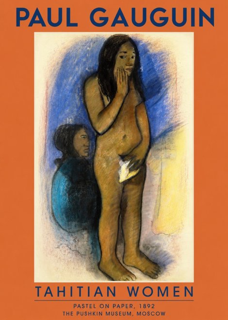 Paul Gauguin Tahitian Women No2 - Poszter