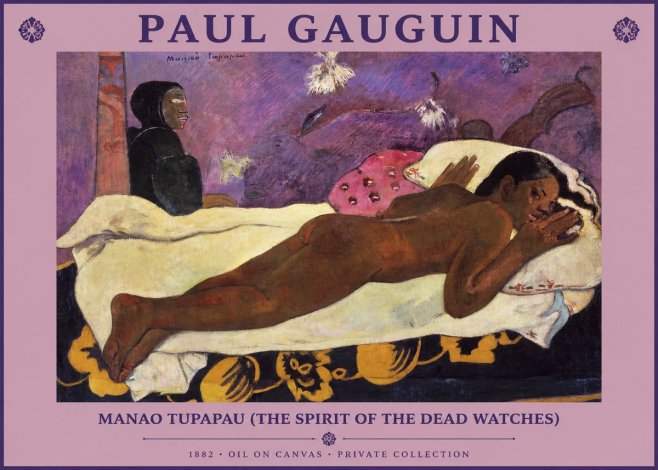 Paul Gauguin Manao Tupapau (the Spirit of the Dead Watches) No1 - Poszter