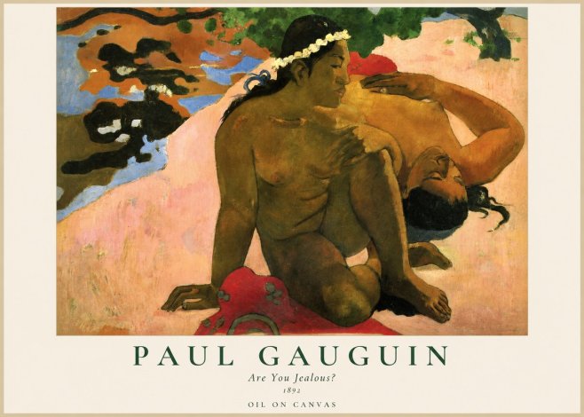 Paul Gauguin Are You Jealous? No1 - Poszter