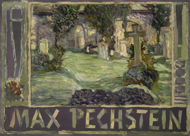 Max Pechstein Cemetery No1 - Poszter