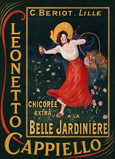 Leonetto Cappiello Chicorée Extra a La Belle Jardinière No4 - Poszter