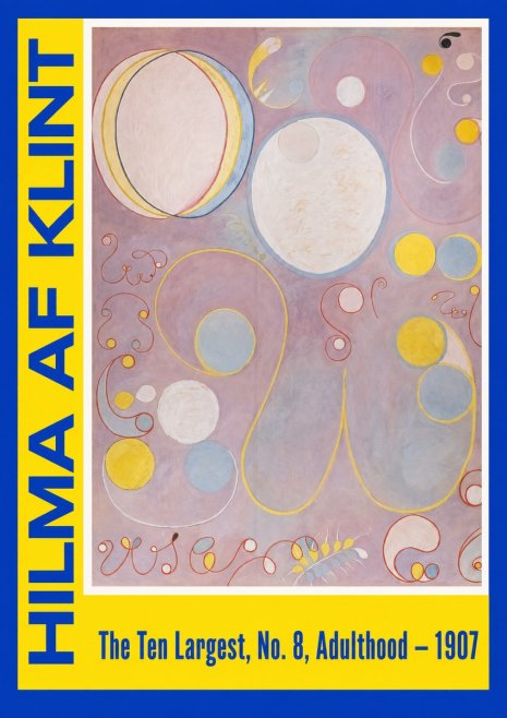 Hilma af Klint The Ten Largest, No. 8, Adulthood No2 - Poszter