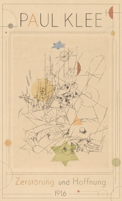 Paul Klee Zerstörung Und Hoffnung I No1 - Poszter