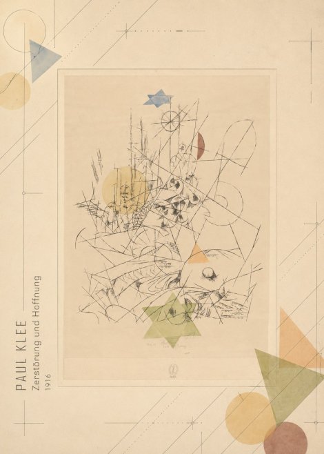 Paul Klee Zerstörung Und Hoffnung I No3 - Poszter