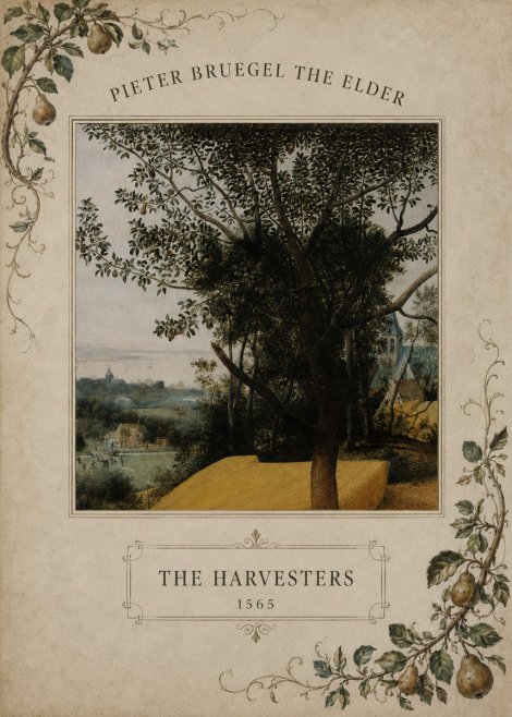 Pieter Bruegel The Harvesters III No6 - Poszter