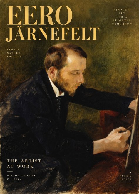 Eero Järnefelt Portrait of the Artist No3 - Poszter
