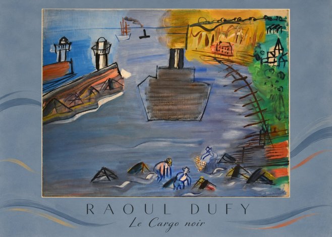 Raoul Dufy Le Cargo Noir No5 - Poszter
