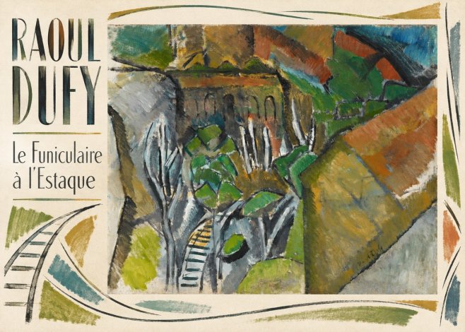 Raoul Dufy Le Funiculaire À L'estaque No3 - Poszter