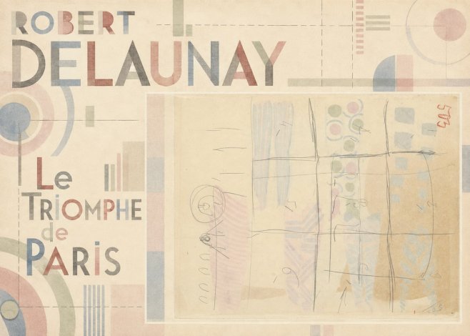Robert Delaunay Le Triomphe De Paris I No5 - Poszter