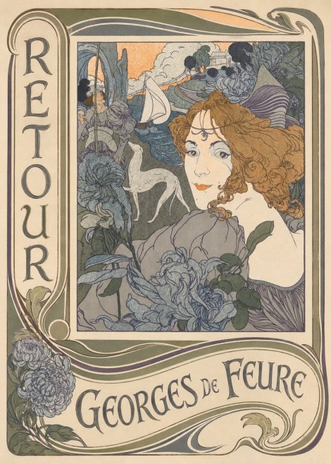 Georges de Feure Retour No4 - Poszter