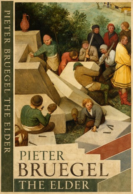 Pieter Bruegel The Tower of Babel V No4 - Poszter