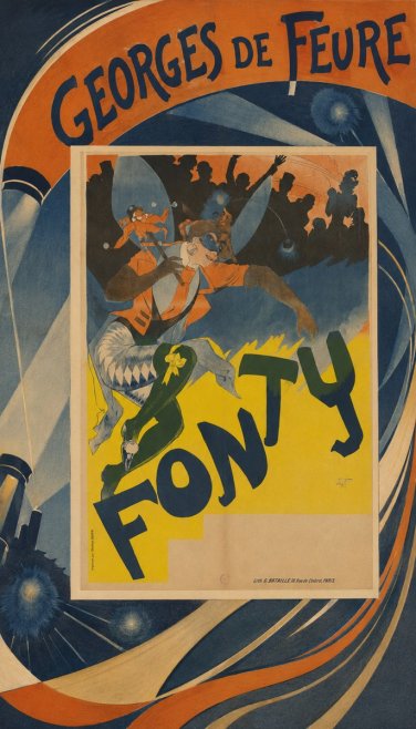 Georges de Feure Fonty I No2 - Poszter