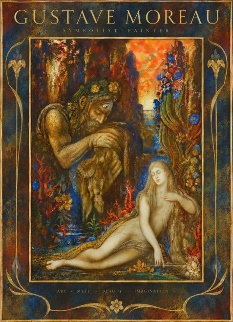 Gustave Moreau Galatea I No6 - Poszter
