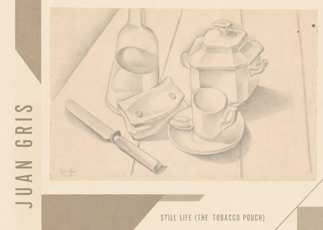 Juan Gris Still Life (the Tobacco Pouch) No2 - Poszter