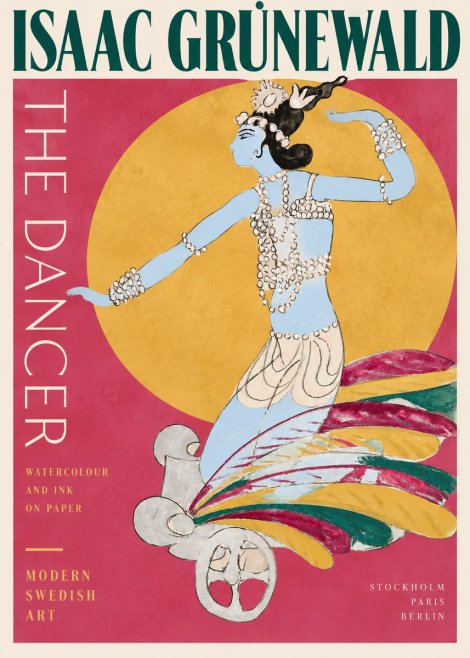 Isaac Grünewald Dancer on a Chariot No3 - Poszter
