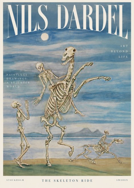 Nils Dardel The Dancer No3 - Poszter