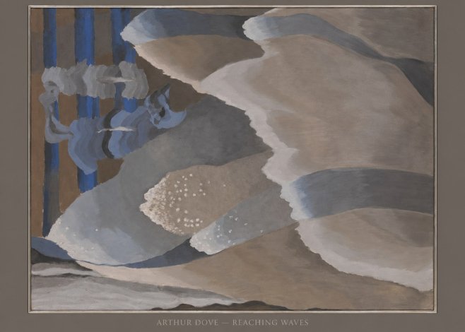 Arthur Dove Reaching Waves No6 - Poszter