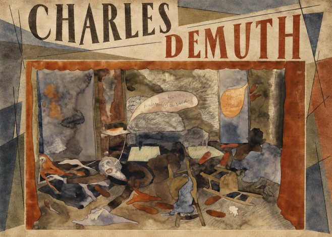Charles Demuth The Death of Countess Geschwitz No4 - Poszter