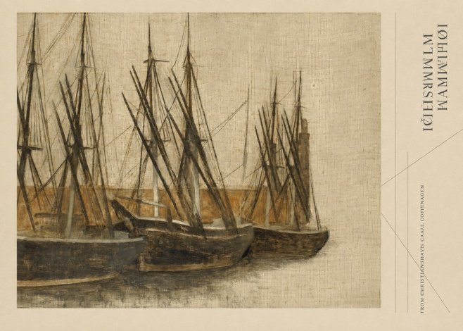 Vilhelm Hammershøi From Christianshavn's Canal, Copenhagen No2 - Poszter