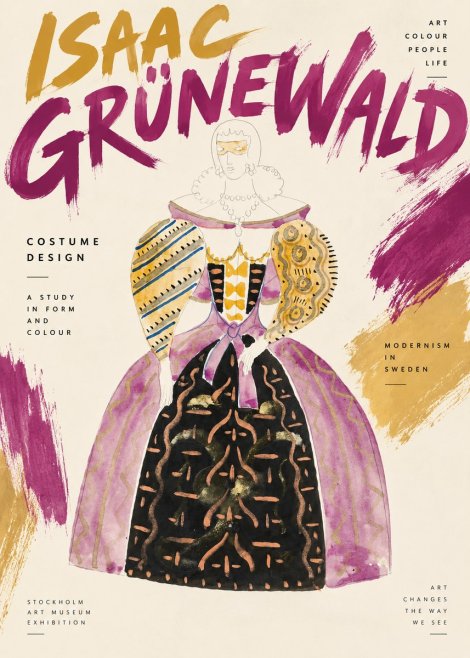 Isaac Grünewald Costume Design V No2 - Poszter