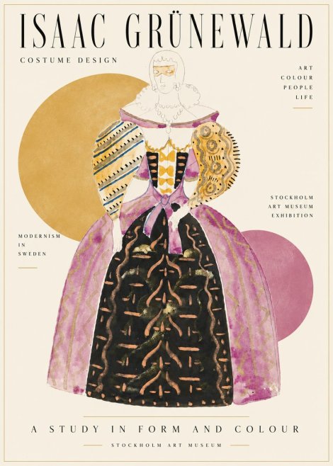 Isaac Grünewald Costume Design V No6 - Poszter