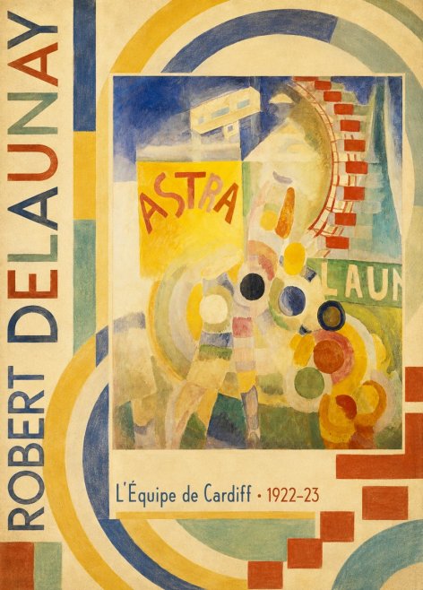 Robert Delaunay L'équipe De Cardiff No2 - Poszter
