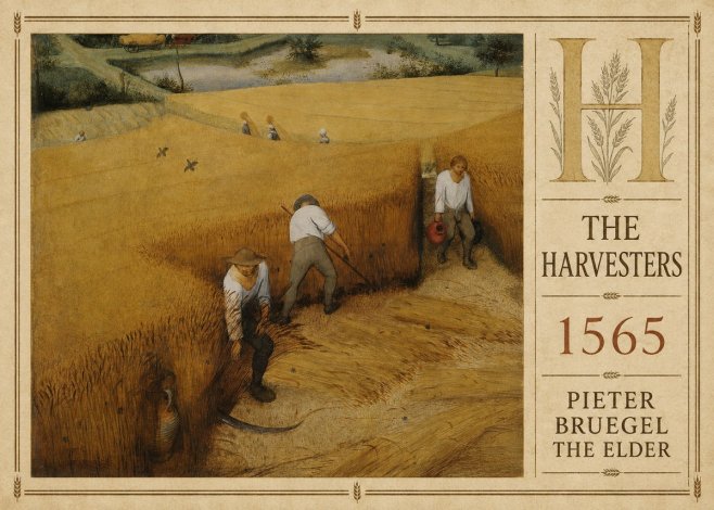 Pieter Bruegel The Harvesters IV No3 - Poszter