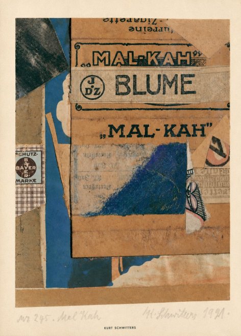Kurt Schwitters Mal Kah No6 - Poszter