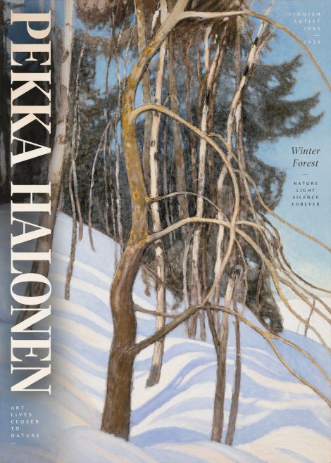 Pekka Halonen Winter Forest III No2 - Poszter