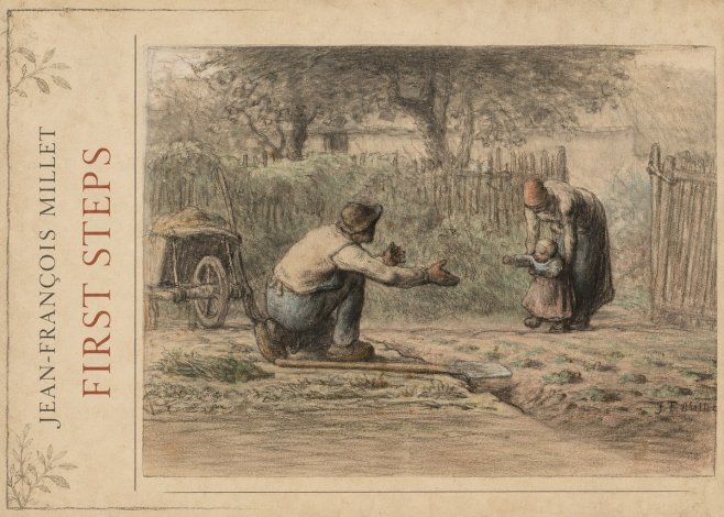 Jean-François Millet First Steps No2 - Poszter