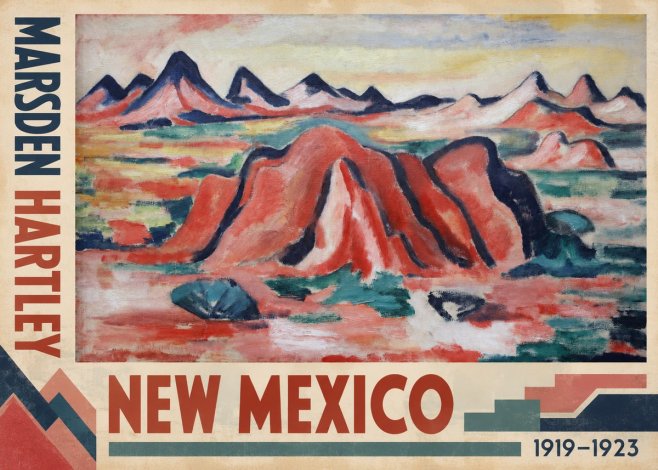 Marsden Hartley New Mexico No2 - Poszter