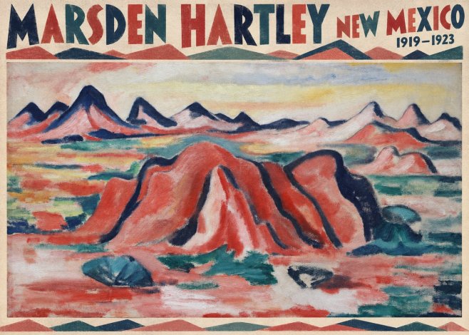 Marsden Hartley New Mexico No4 - Poszter