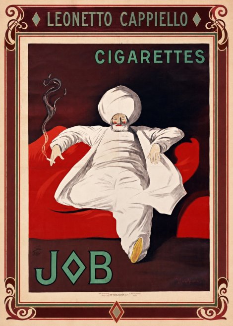 Leonetto Cappiello Job Cigarettes No1 - Poszter