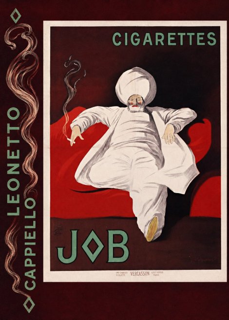 Leonetto Cappiello Job Cigarettes No4 - Poszter