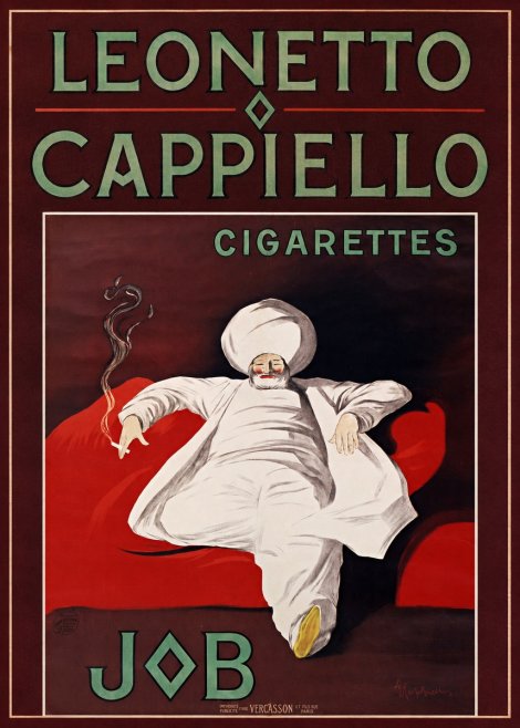 Leonetto Cappiello Job Cigarettes No5 - Poszter