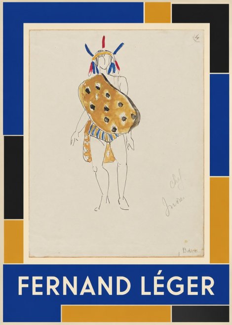 Fernand Léger Chef Indien No1 - Poszter