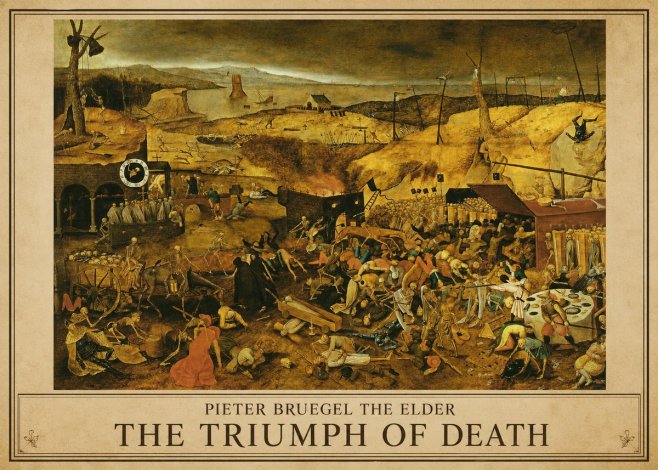 Pieter Bruegel The Triumph of Death I No1 - Poszter