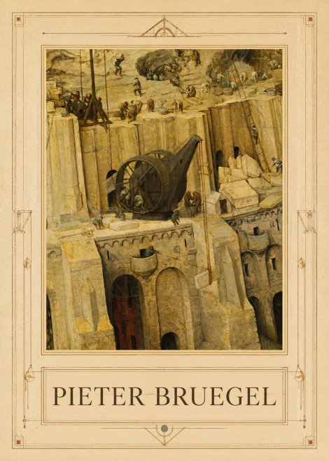 Pieter Bruegel The Tower of Babel VII No1 - Poszter