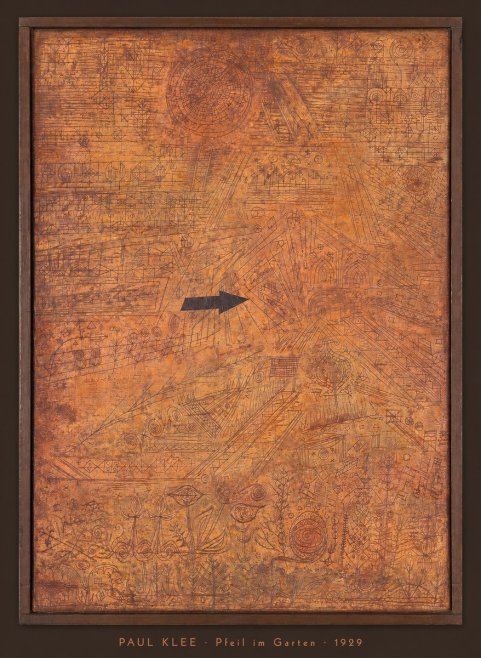 Paul Klee Pfeil Im Garten No4 - Poszter